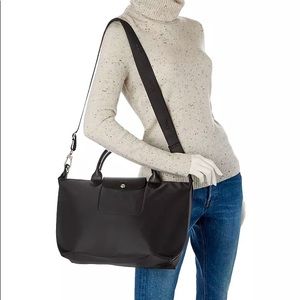 Longchamp medium nylon shoulder bag